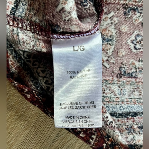 Arden top short sleeve all season print - Picture 4 of 5